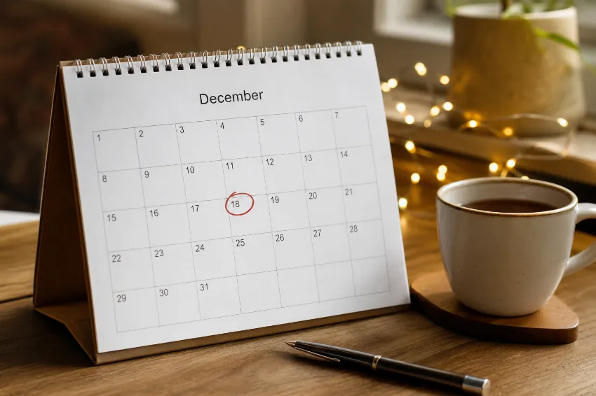 Rok za izplačilo božičnice 2026 je 18. december